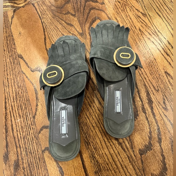 Prada Suede Loafers - Picture 14 of 14